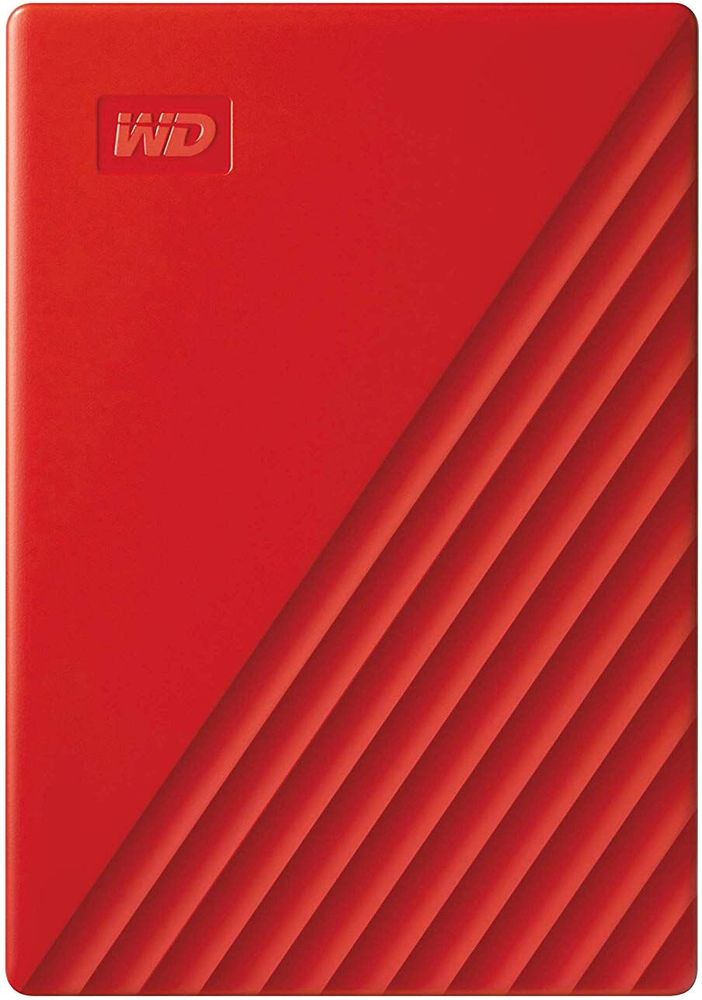 Western Digital My Passport Portable 4TB, červený (WDBPKJ0040BRD-WESN)